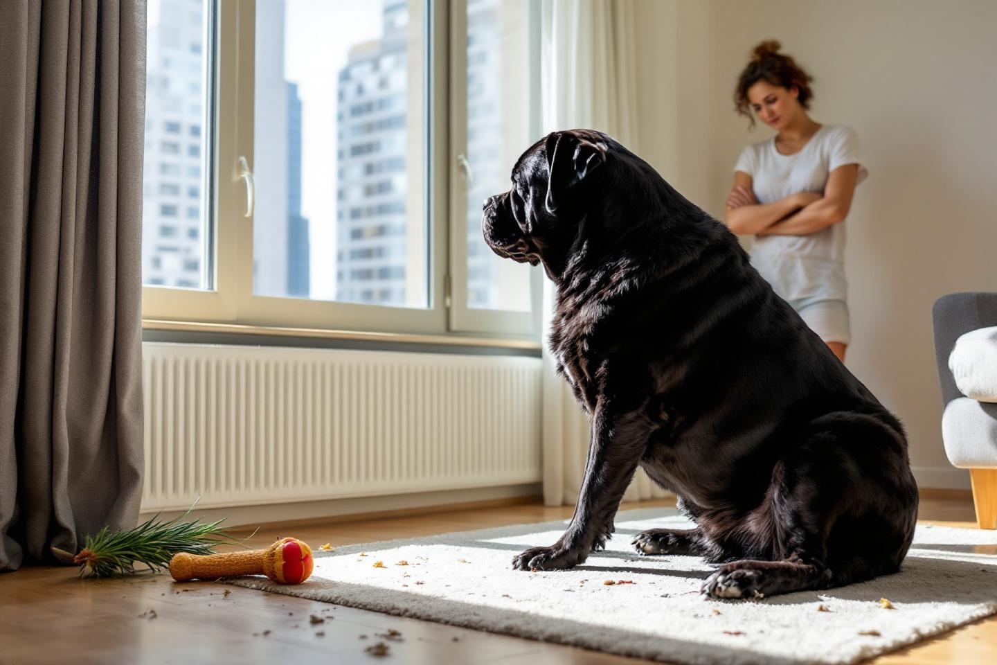 Vivre en ville avec un chien : les races à grand gabarit et tempérament difficile à éviter en appartement