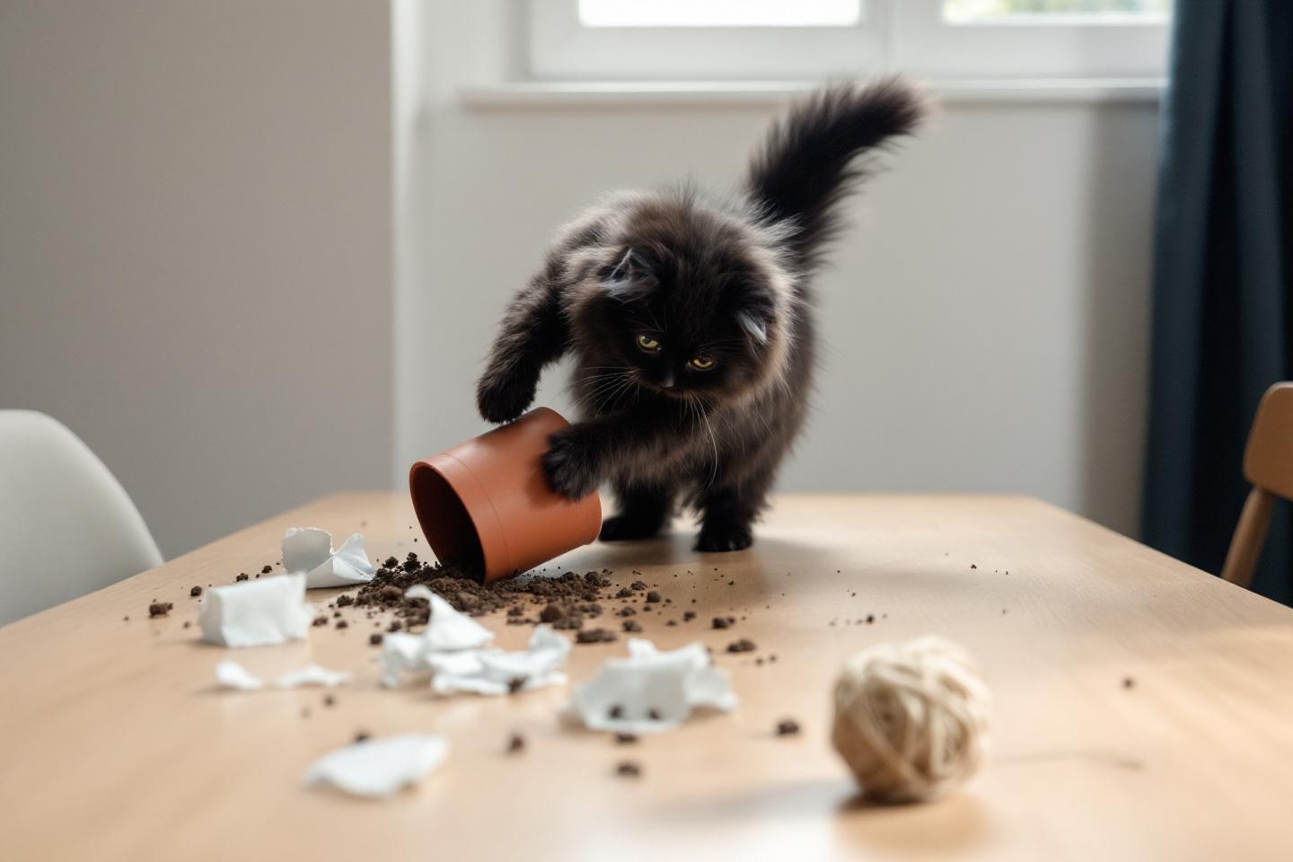 Mon chat s’agite et fait des bêtises : comment savoir s’il s’ennuie et vite y remédier