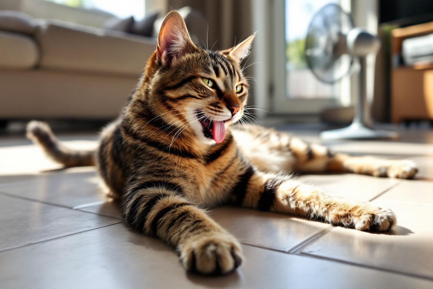 Signes que votre chat souffre trop de la chaleur : comment reconnaître un début de coup de chaud à temps
