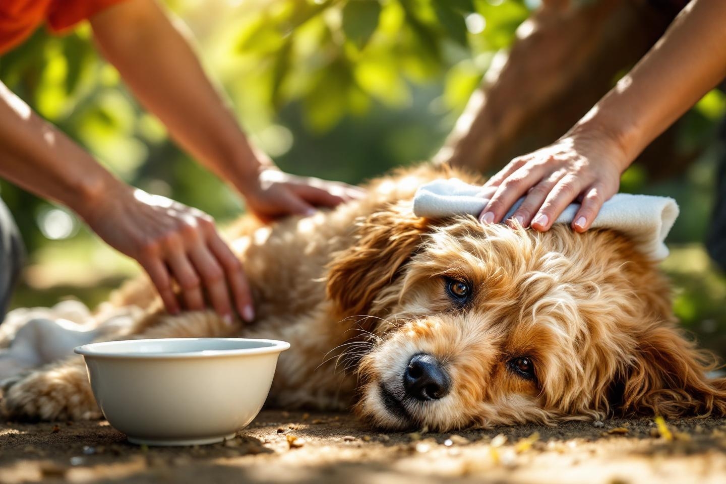 Coup de chaleur chez le chien : comment reconnaître les signaux d’alerte et réagir sans tarder en été
