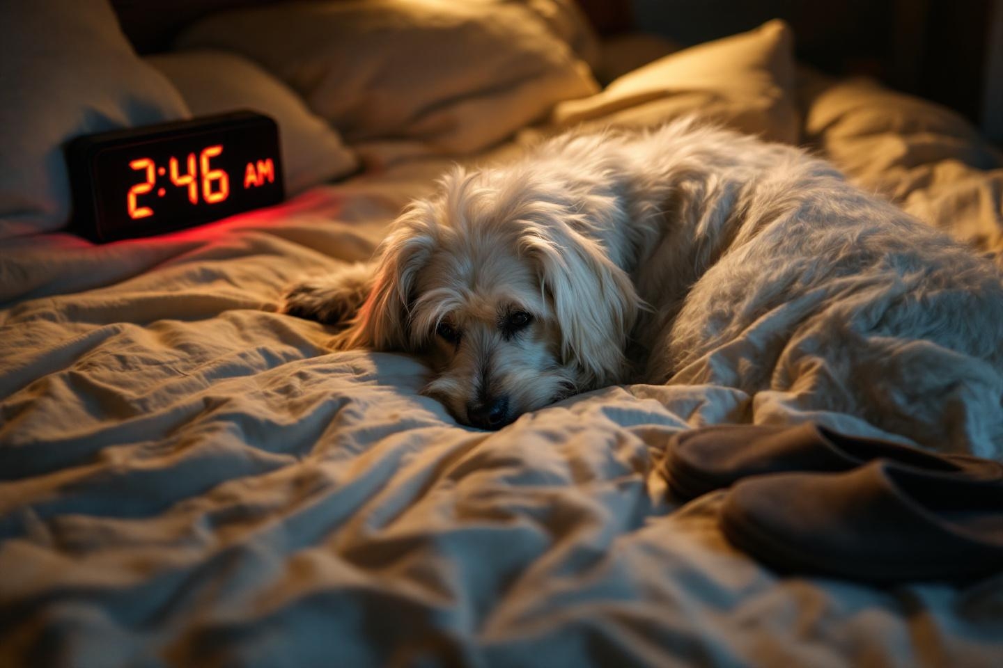 Nuits hachées par votre chien : trois raisons cachées à explorer pour enfin retrouver le sommeil