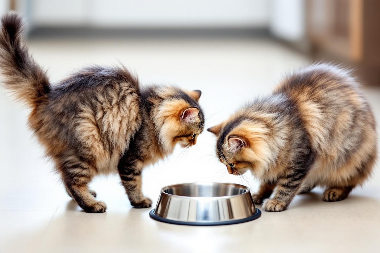 Partager la gamelle : l’erreur qui crée souvent des conflits entre chats à la maison