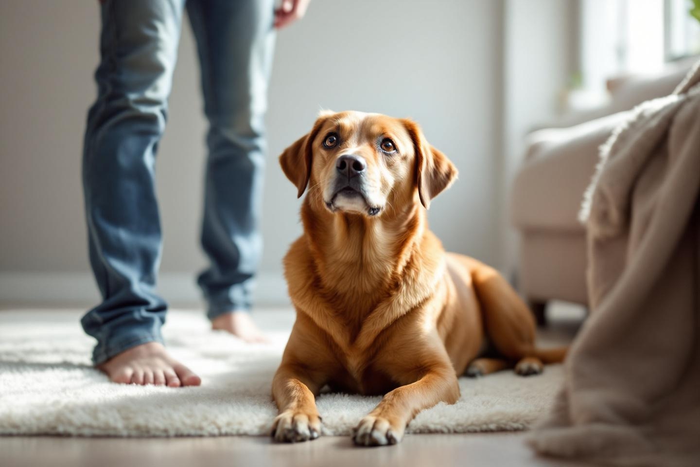 Que signifie vraiment le regard insistant de votre chien ? Comprendre ses messages, ses besoins et les signaux d’alerte