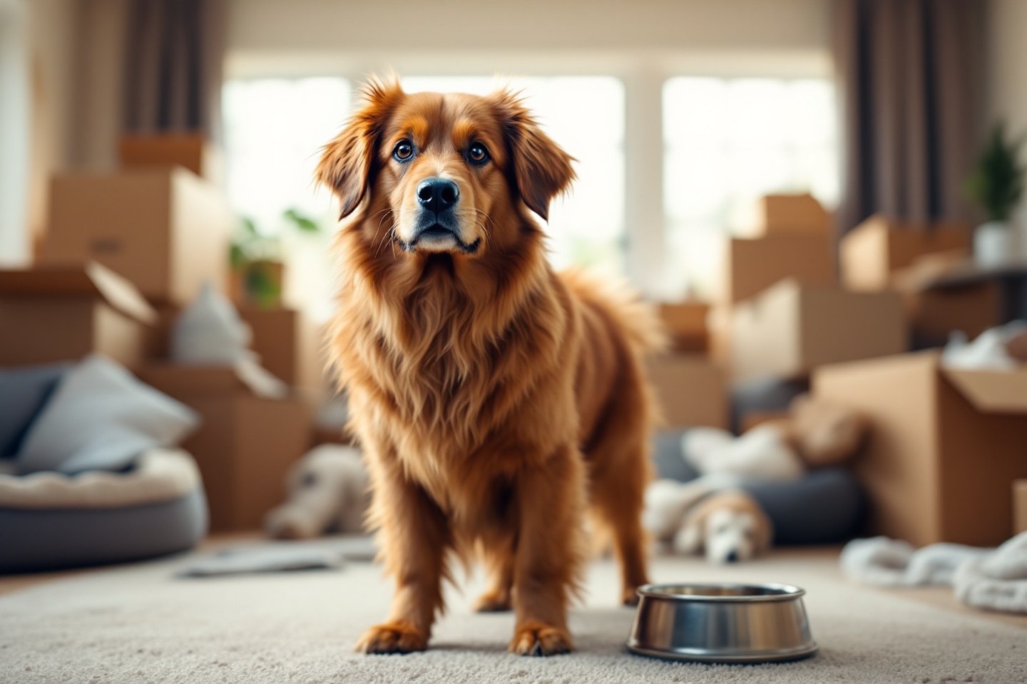 Chien et déménagement : comment réduire son stress et faciliter son adaptation à un nouveau foyer