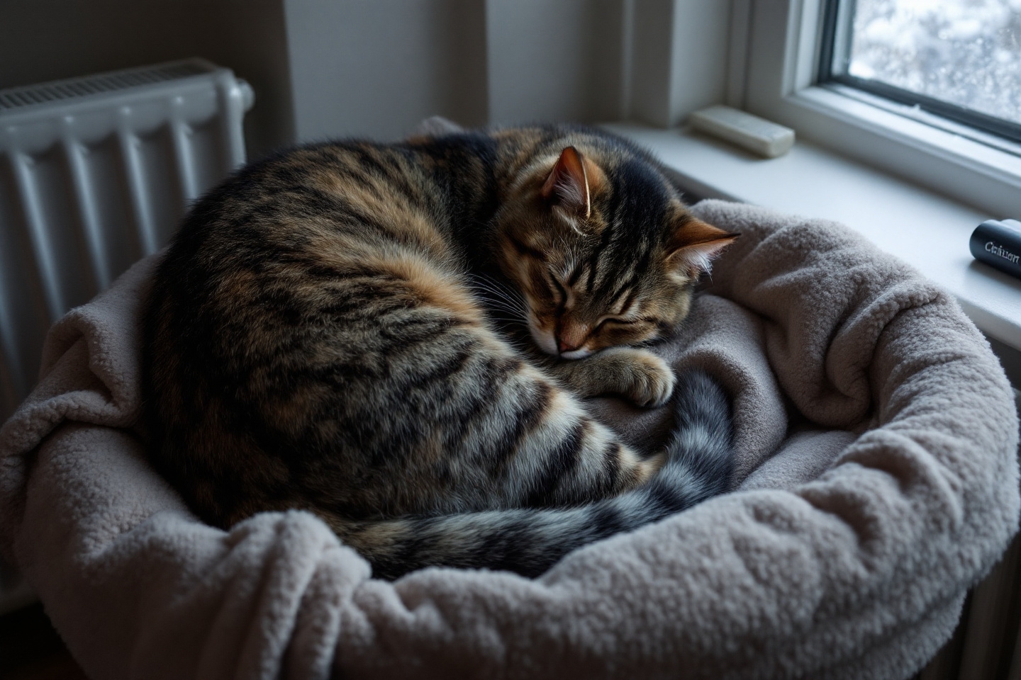 Hiver 2025 : comment savoir si votre chat souffre vraiment du froid et l’aider à rester au chaud