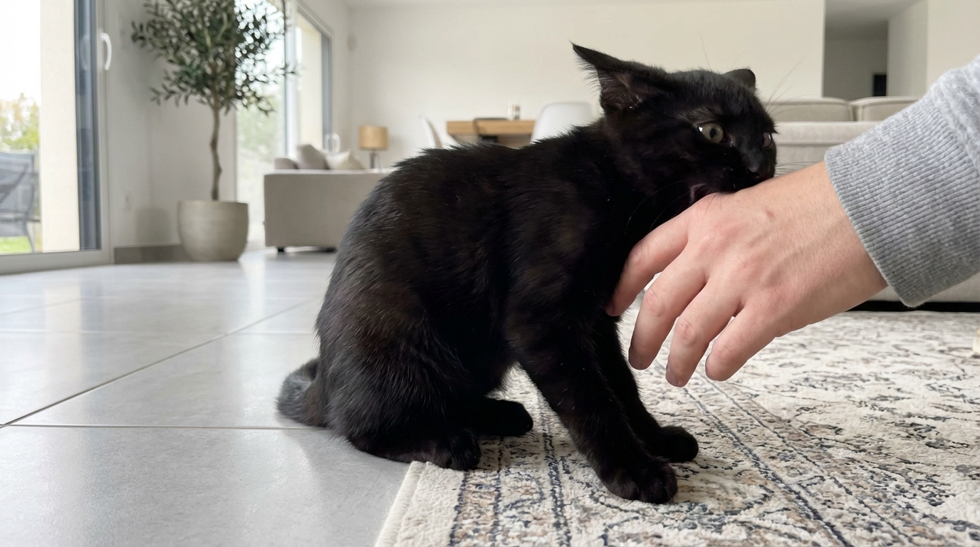 « Elle pensait lui faire plaisir en prolongeant le câlin » : quand la sensibilité nerveuse du chat transforme la douceur en agression