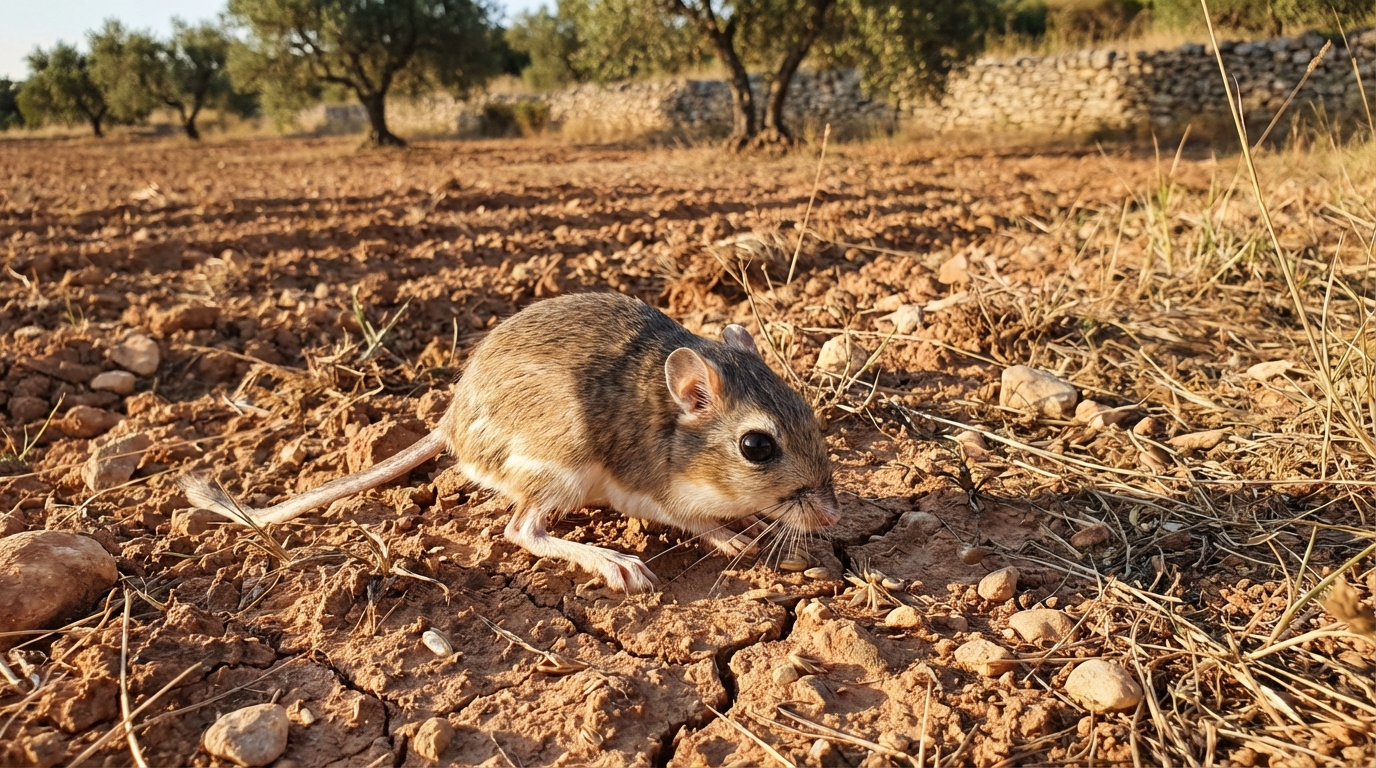 Ce petit mammifère des zones arides réussit l’exploit de ne jamais boire une seule goutte de sa vie, un mystère biologique aujourd’hui directement menacé par nos activités agricoles