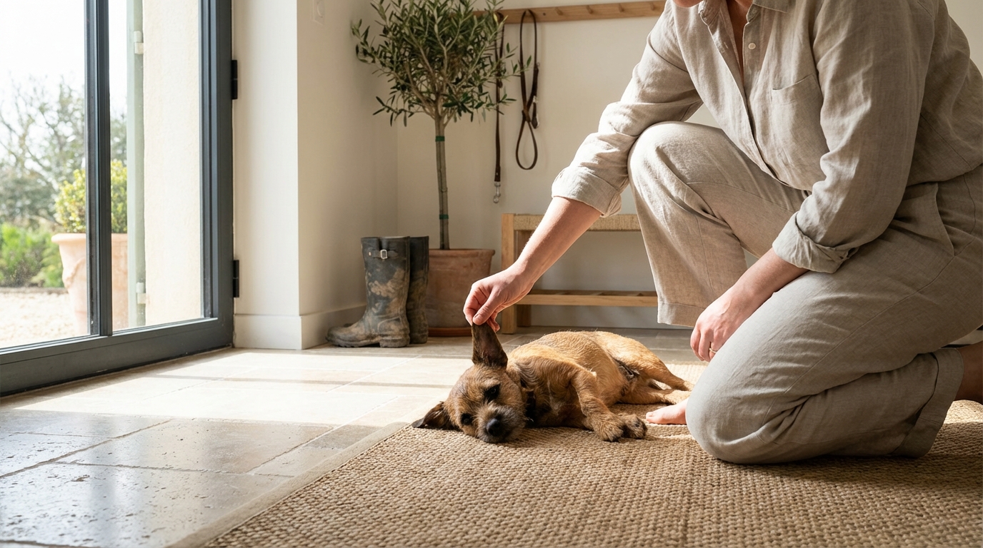 Je rentrais de promenade la boule au ventre à cause des épillets, jusqu’à ce que je comprenne que la sécurité de mon chien se jouait dans les toutes premières minutes du retour à la maison