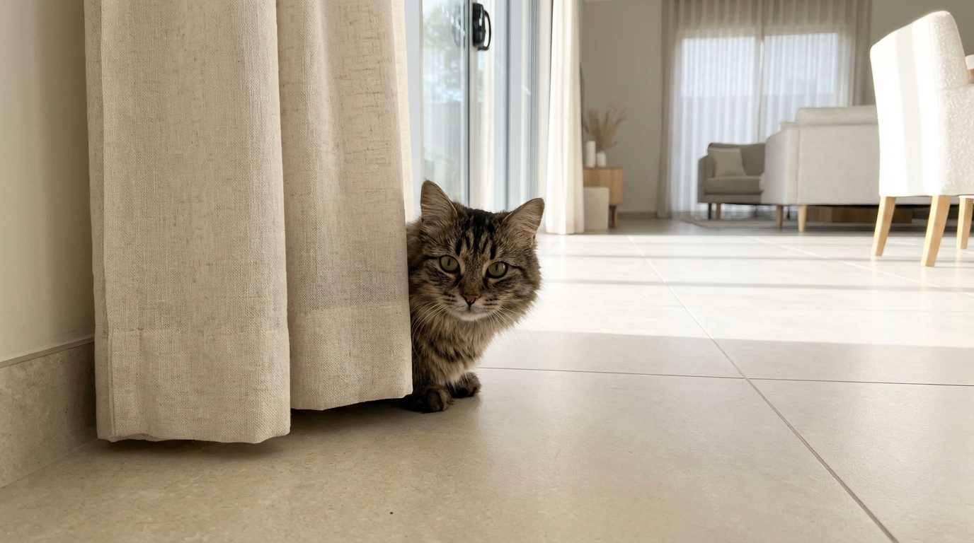 On le croit farouchement indépendant : le message silencieux d’un chat qui passe ses journées hors de notre vue