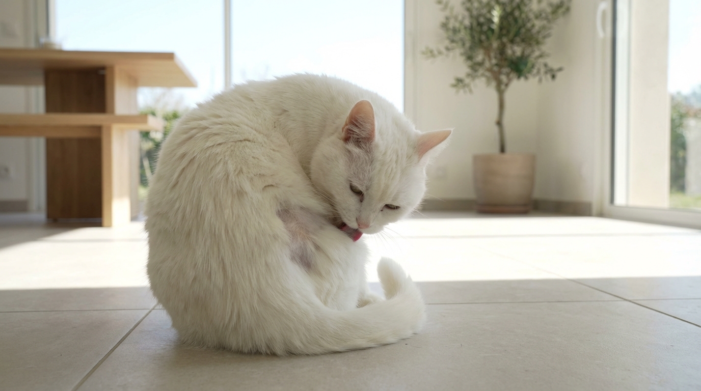 Pelage dégarni fin mars : ce comportement obsessionnel de votre chat trahit un intrus que vous ne voyez pas