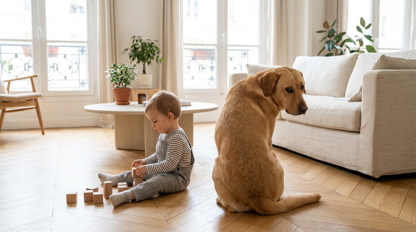 « Il jouait tranquillement avec le chien » : trois gestes discrets que presque aucun parent ne sait lire à temps