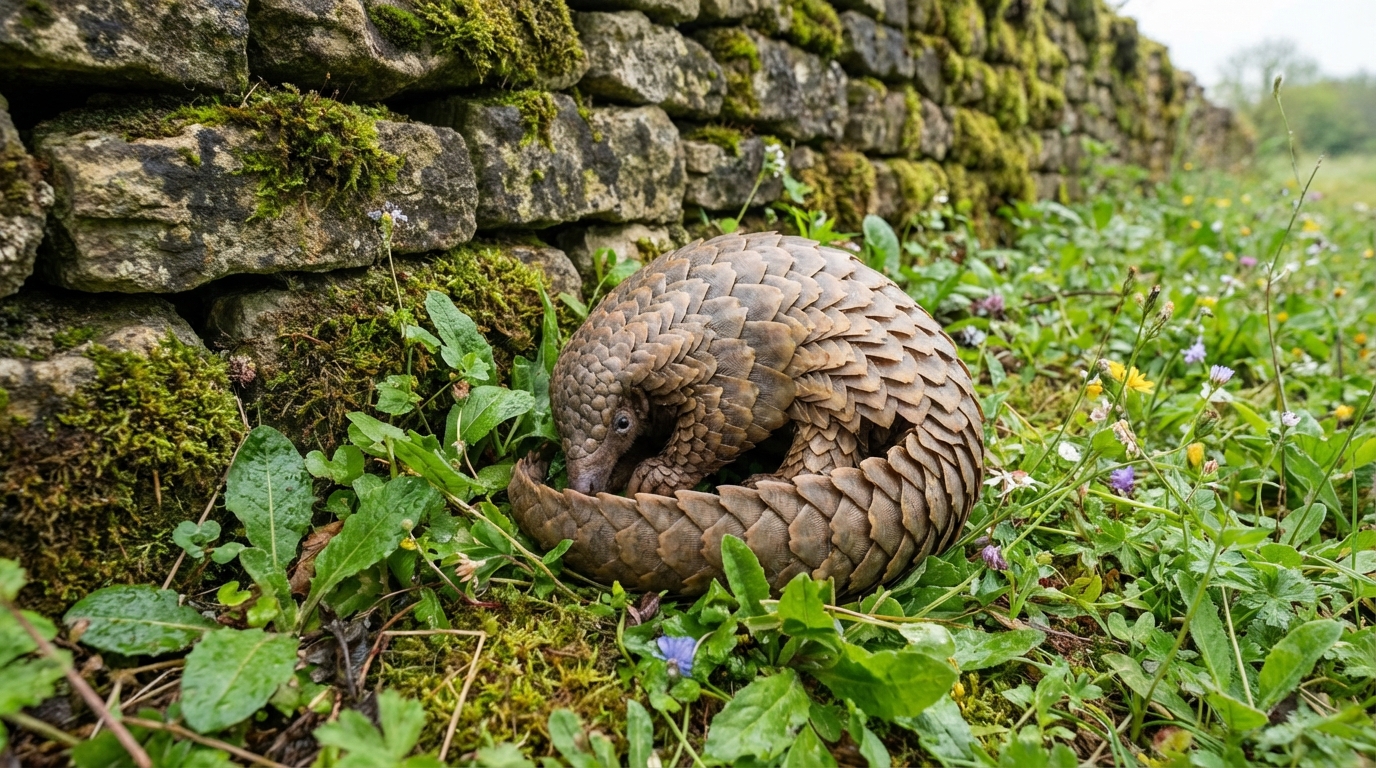 Plus traqué que l’éléphant ou le rhinocéros, le discret pangolin est tragiquement devenu la cible numéro un des braconniers du monde entier