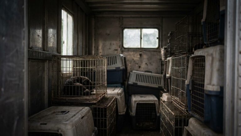Entassés dans des cages au fond d'un camion, 400 chats échappaient au trafic illégal depuis des mois sans que personne ne ...