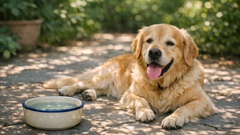 Je laissais une gamelle d'eau fraîche à mon chien pendant la canicule : le jour où le vétérinaire l'a vue, il m'a expliqué...