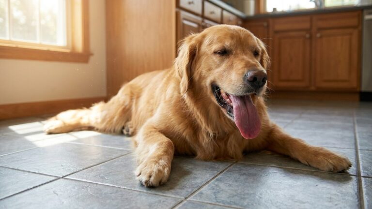 « Je pensais qu'il avait juste soif » : pourquoi votre chien cherche le carrelage pendant la canicule est un signal à pren...
