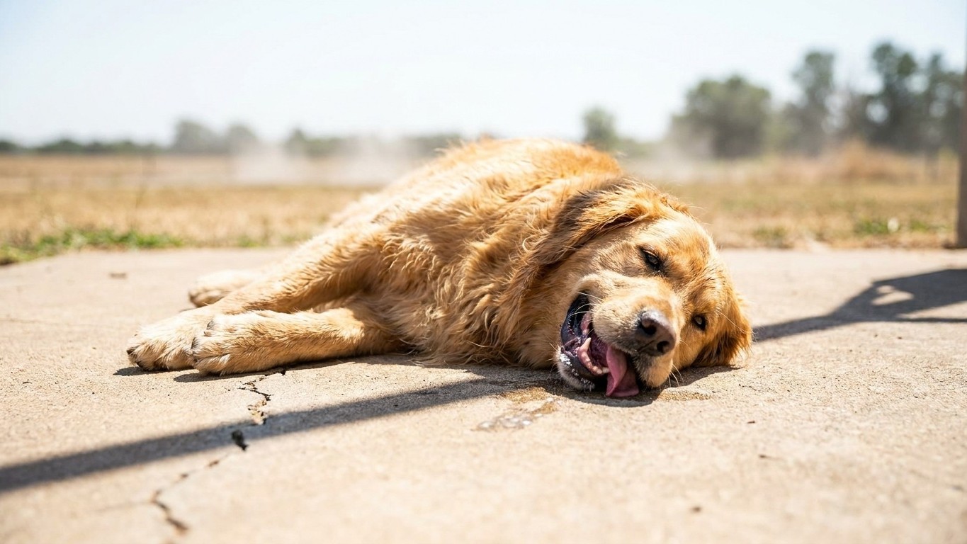Les frelons asiatiques s’attaquaient déjà aux mésanges : désormais c’est la canicule qui menace nos chiens et chats, voici ce qu’il faut faire