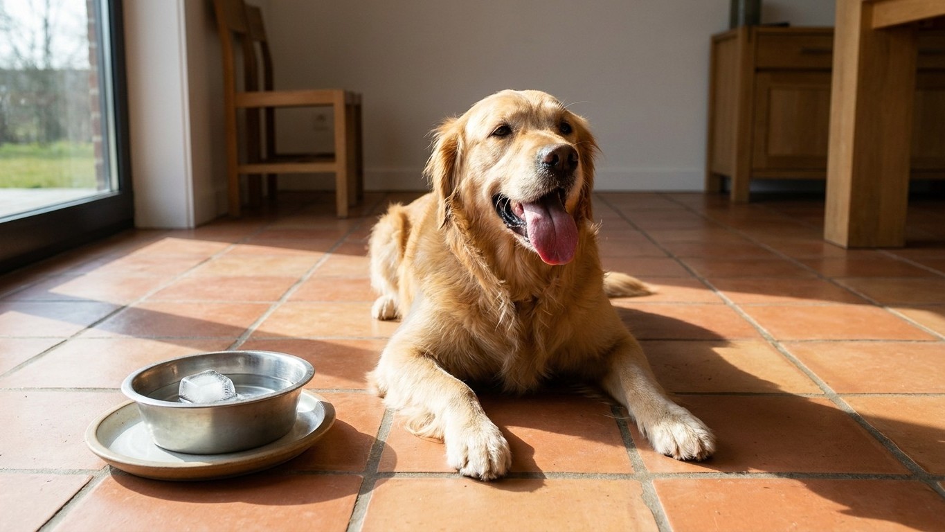 Mon chien haletait sans arrêt en pleine canicule : le jour où je lui ai donné cette friandise glacée, j’ai compris ce que je ratais depuis des étés