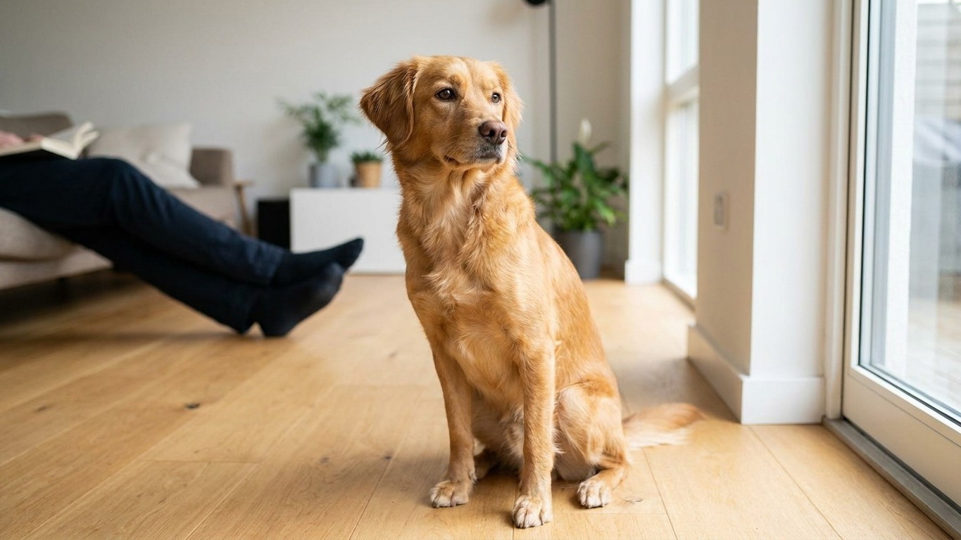 Mon chien me suivait dans chaque pièce depuis des années : le jour où un vétérinaire m'a expliqué pourquoi, j'ai changé ma...
