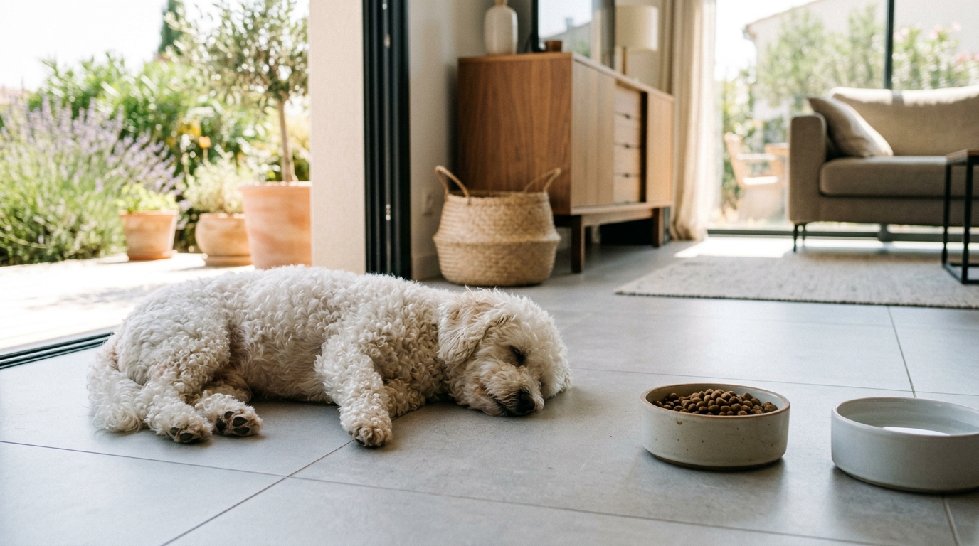 « Il laissait ses croquettes intactes dès les grosses chaleurs » : ce que ce changement d’appétit révèle vraiment chez votre chien