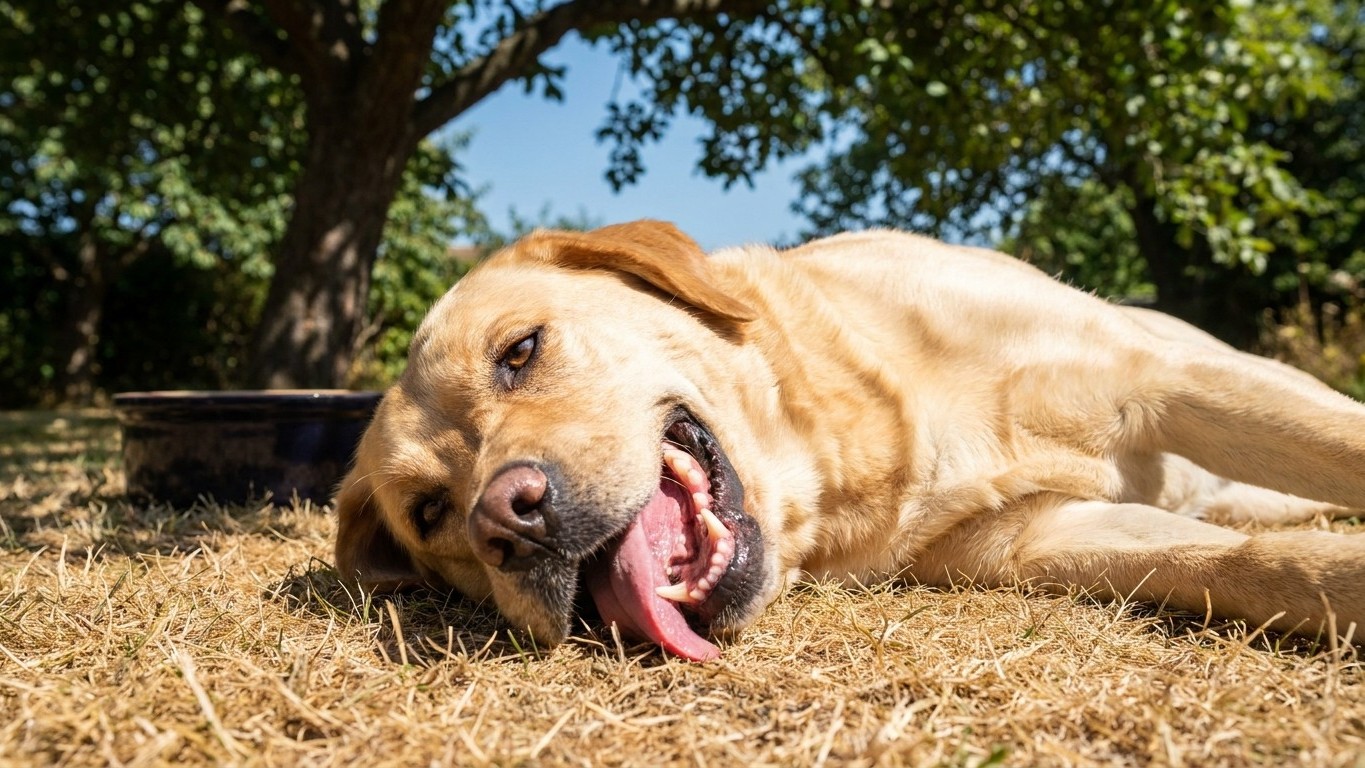 J’ai laissé mon chien au jardin pendant la canicule en pensant bien faire : une vétérinaire m’a expliqué pourquoi c’était la pire des erreurs