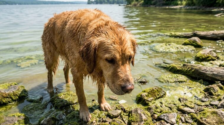 J'ai laissé mon chien se baigner dans un lac verdâtre en juillet : quelques heures plus tard, le vétérinaire m'a expliqué ...