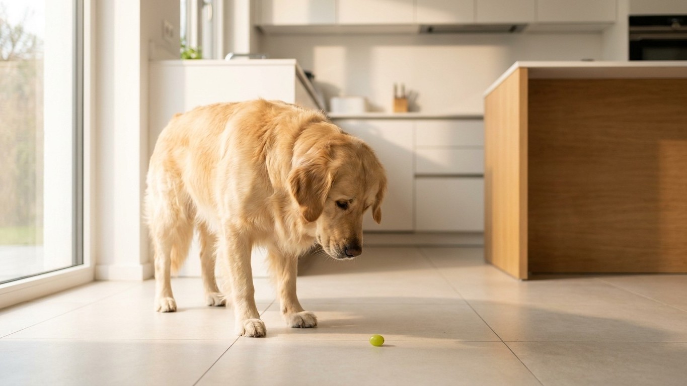 J’avais laissé mon chien finir la grappe de raisin tombée de la table : le jour où le vétérinaire m’a parlé de ses reins, il était trop tard