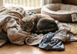 Mon chat ignorait le panier hors de prix que je lui avais offert : le jour où je l'ai retrouvé sur mon linge sale, j'ai co...