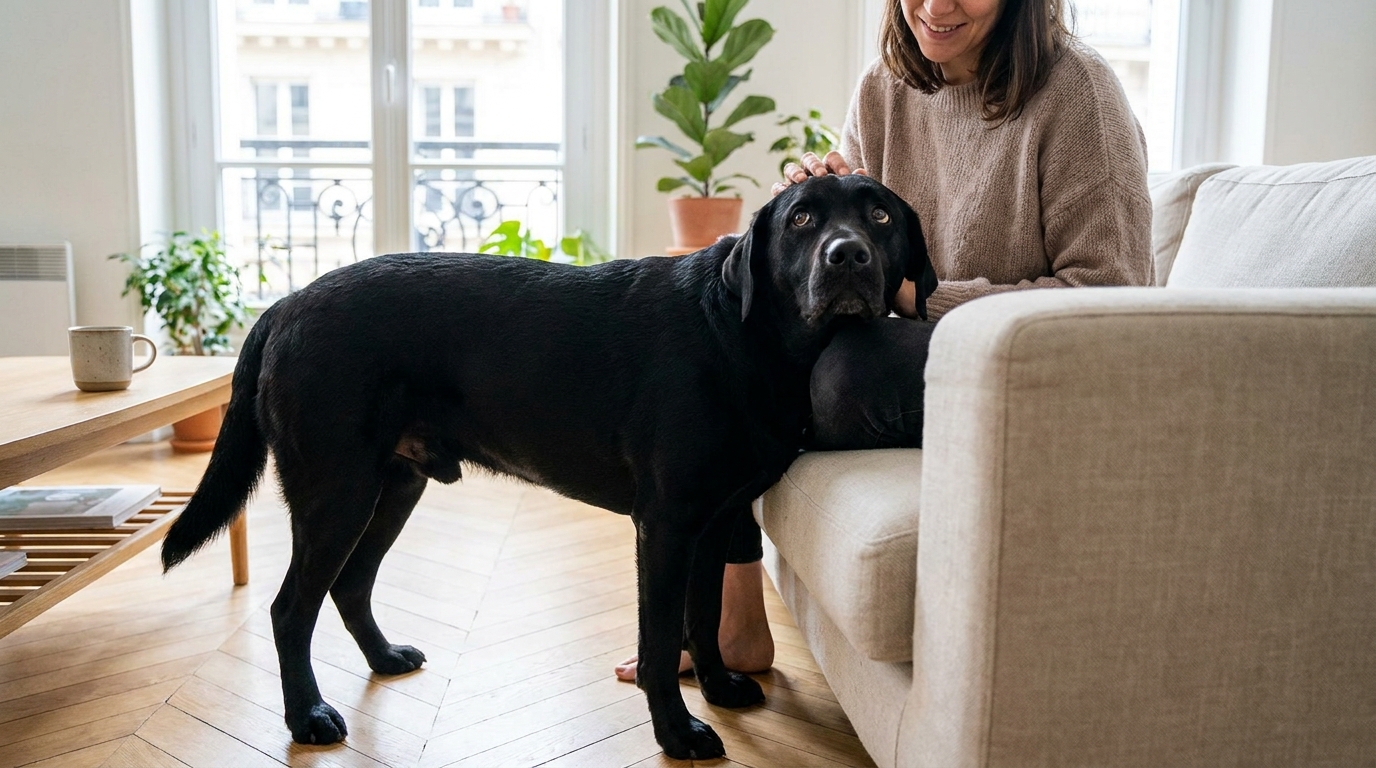 Mon chien venait se coller à moi chaque soir : le jour où le comportementaliste a observé son regard, j’ai compris ce qu’il ressentait vraiment