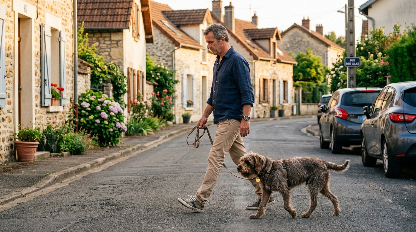 Votre chien freine toujours au même endroit en promenade ? Ce n’est pas de l’entêtement, c’est un souvenir qui refait surface