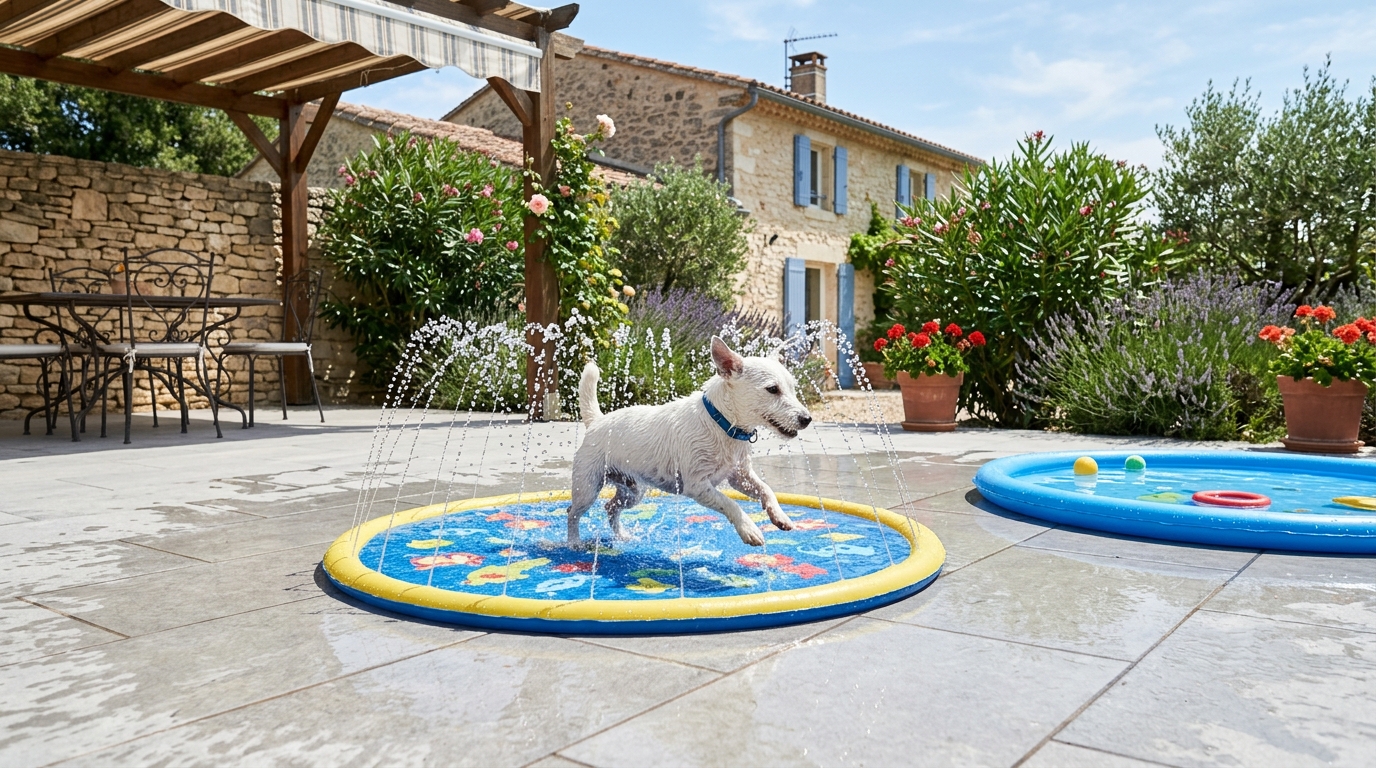Votre chien réclame de l’activité malgré la fournaise : cette manière de le rafraîchir en jouant est celle que recommandent les vétérinaires