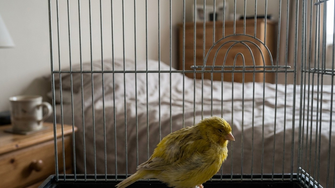 J’ai branché mon diffuseur anti-moustiques dans la chambre en pensant protéger tout le monde : le vétérinaire a compris dès qu’il a vu la cage