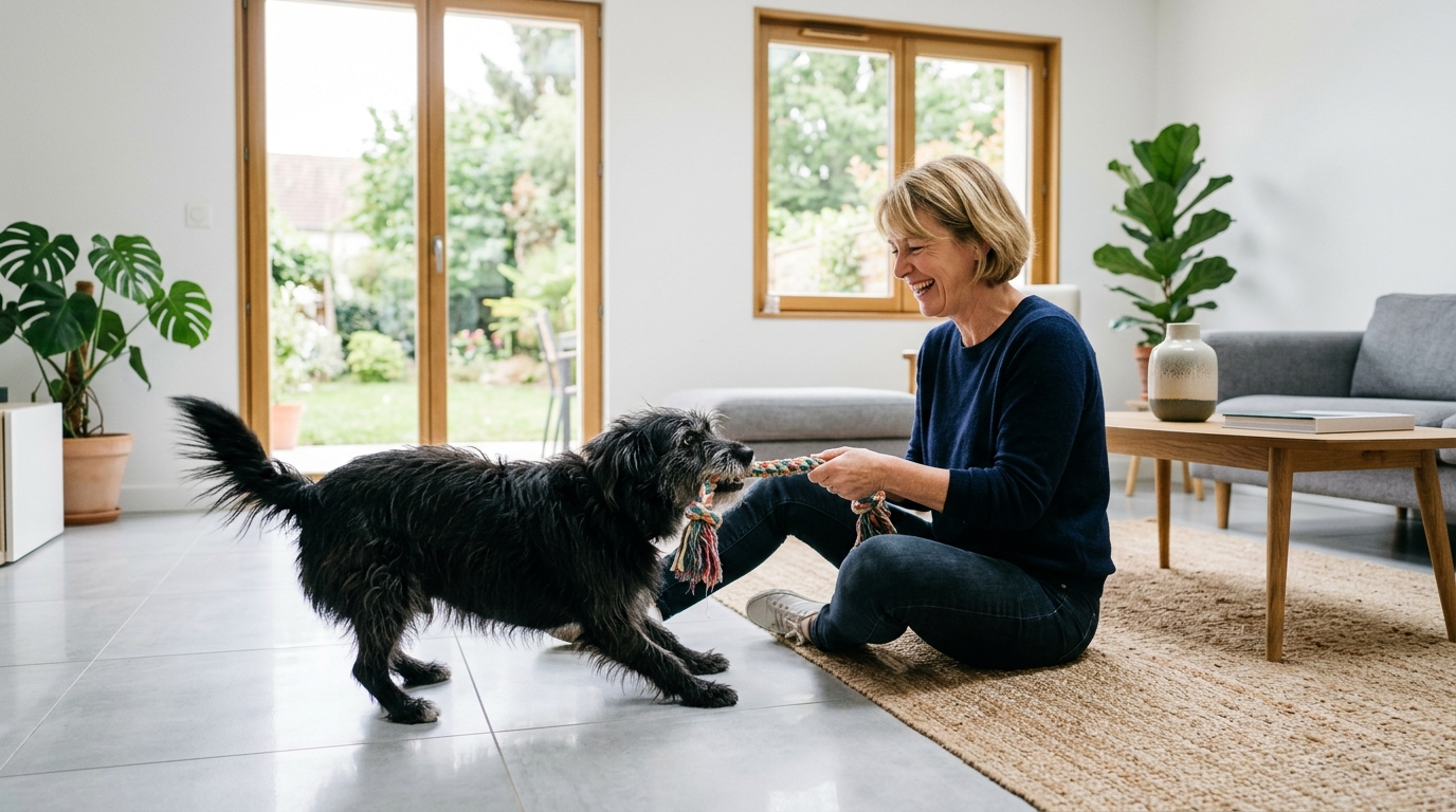 J’ai arrêté le tir à la corde avec mon chien pendant deux ans de peur qu’il devienne agressif : le jour où j’ai repris la corde, j’ai compris ce que je lui avais retiré