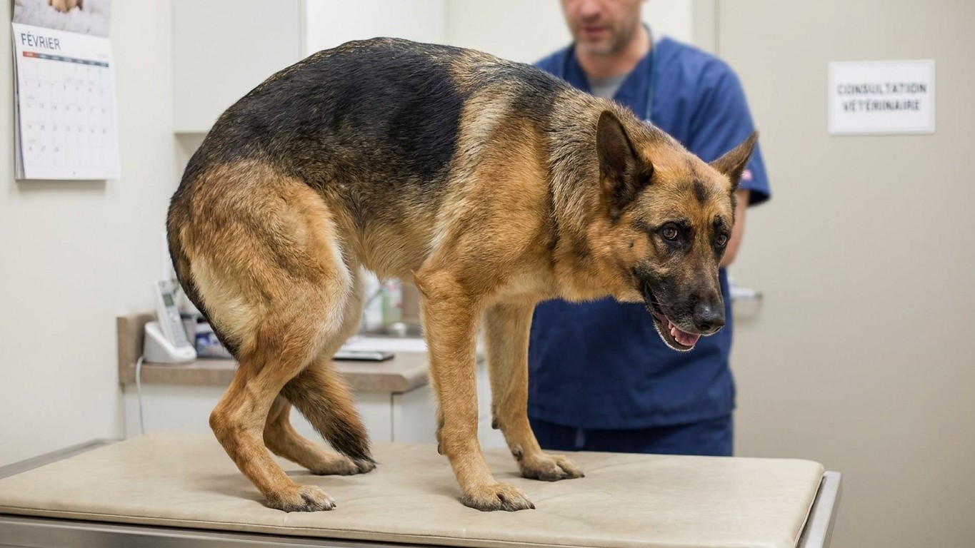 « Mon berger allemand essaie de vomir sans rien sortir » : au téléphone, le vétérinaire m’a interdit de le laisser boire avant même de parler de symptômes