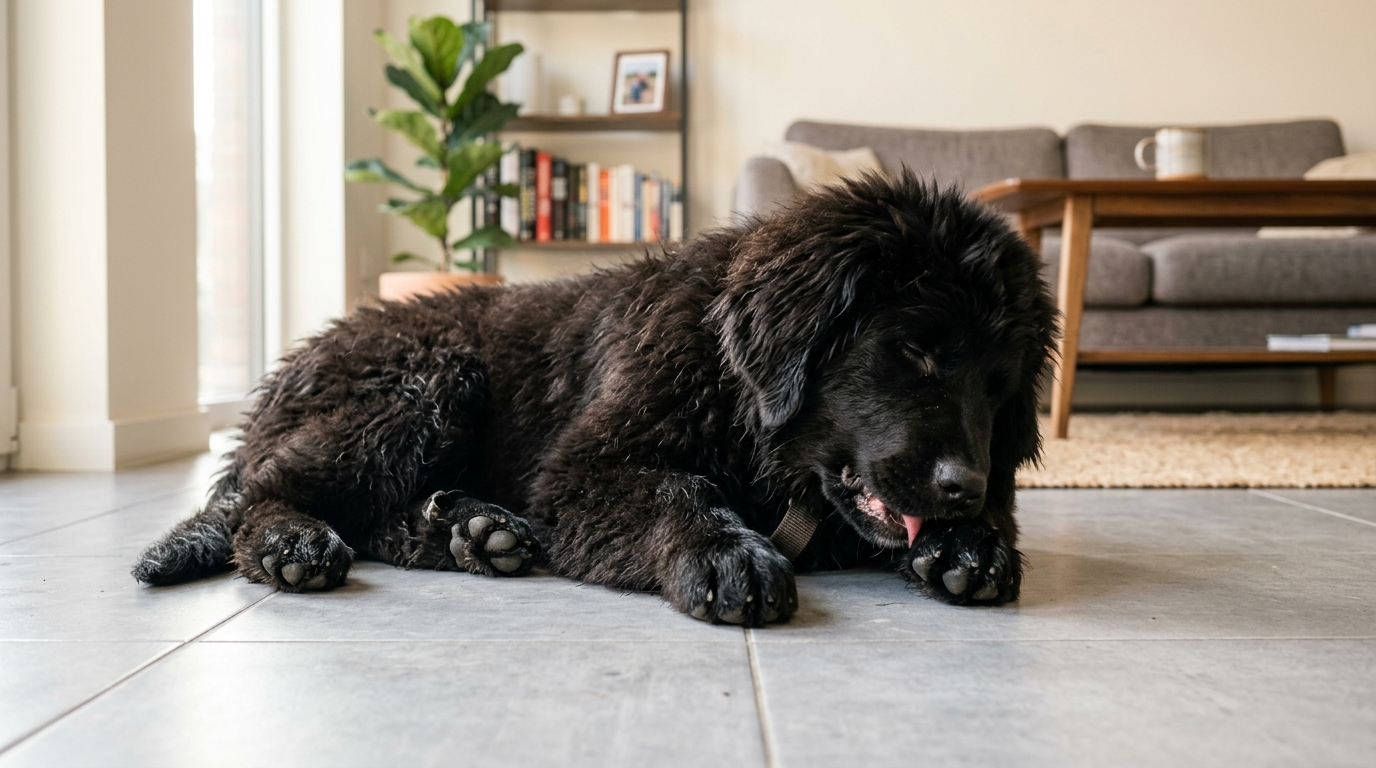 Mon chien s’est mordillé les pattes tout le retour de balade : le vétérinaire a regardé entre ses doigts avant de me parler des herbes hautes