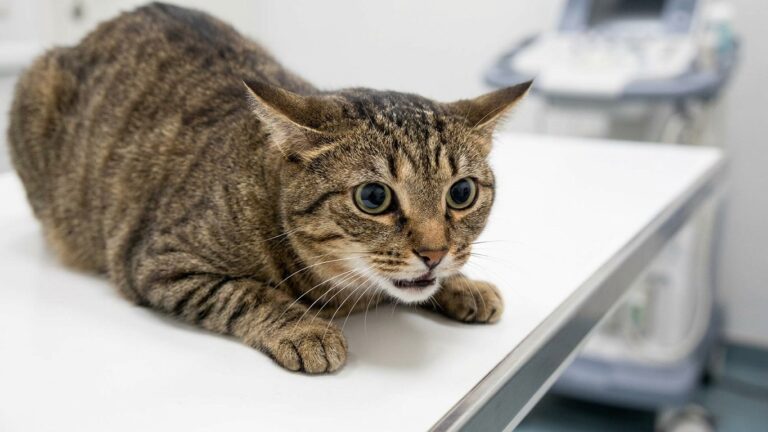 Si votre chat se met à ronronner dès qu'il arrive chez le vétérinaire, ce n'est pas qu'il est rassuré : c'est ce que son c...