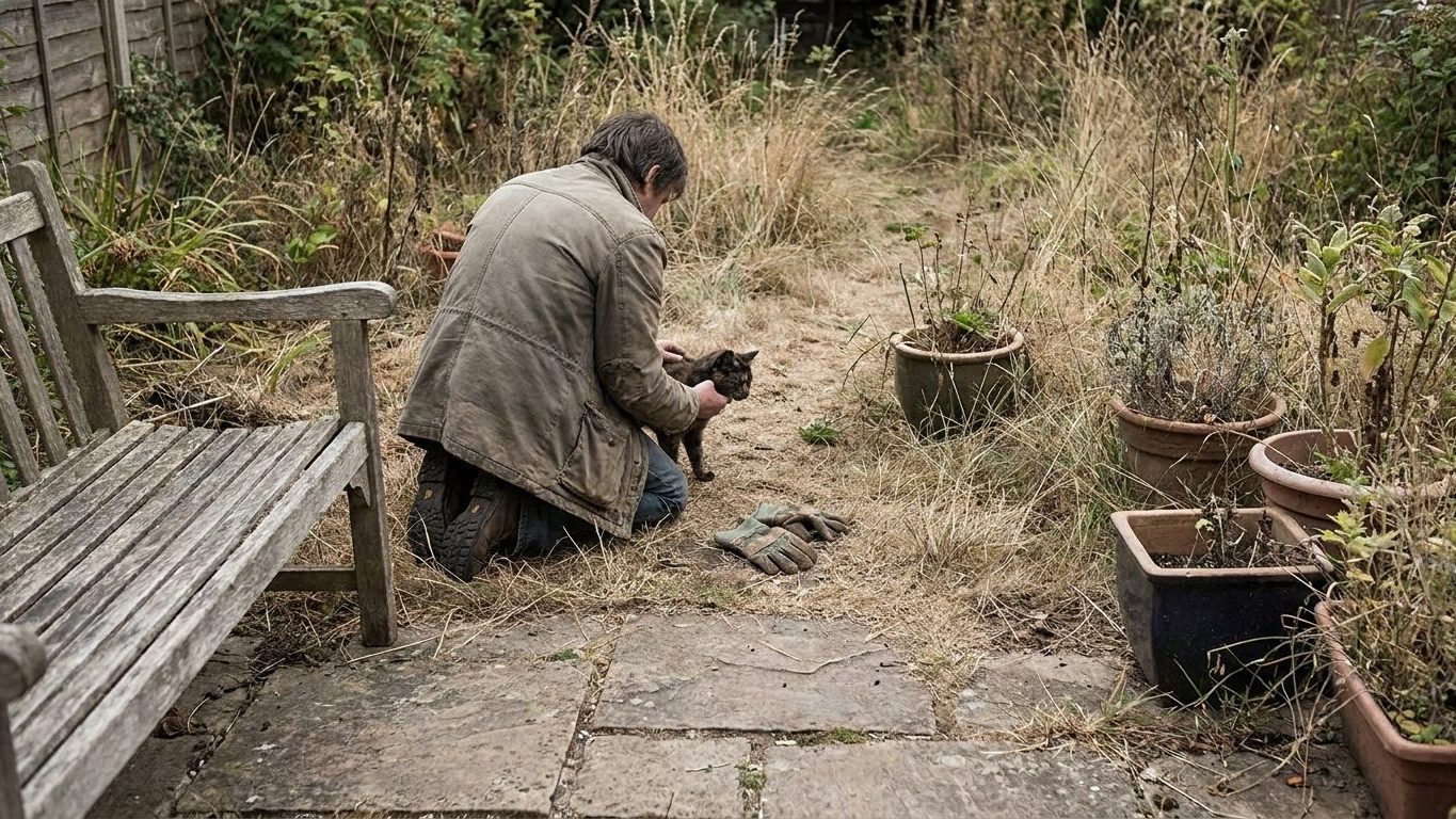 J’ai laissé mon chat dormir dans l’herbe du potager tous les après-midi de septembre : le vétérinaire m’a demandé de lui écarter les doigts