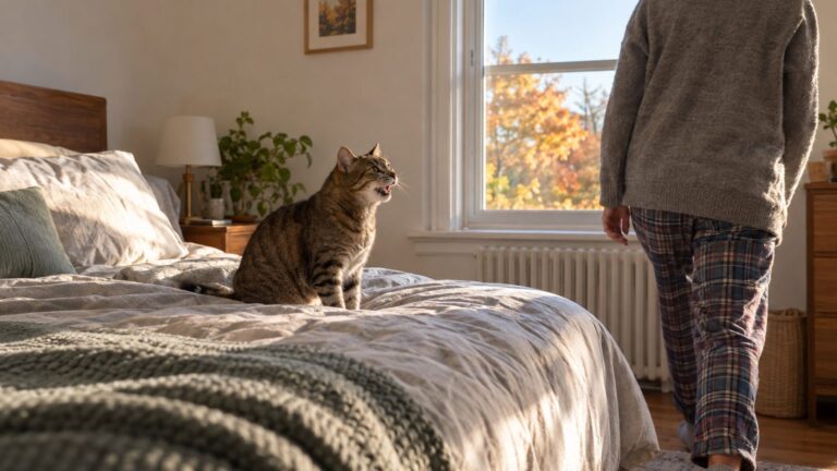 « Je pensais qu'il avait vraiment faim à 5 h du matin » : pourquoi mon chat miaulait encore plus fort chaque fois que je m...