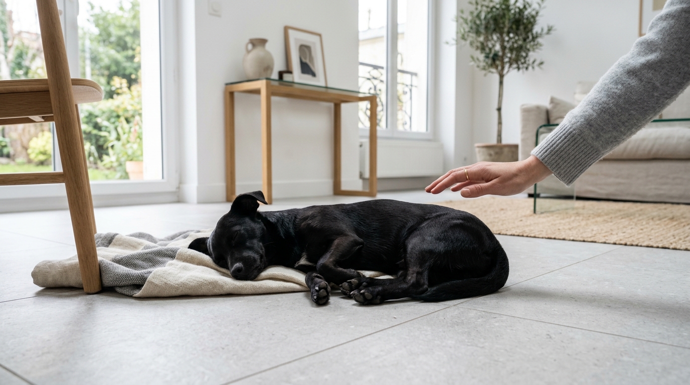 « Je pensais qu’il faisait un cauchemar » : pourquoi il ne faut surtout pas poser la main sur un chien qui pédale en dormant