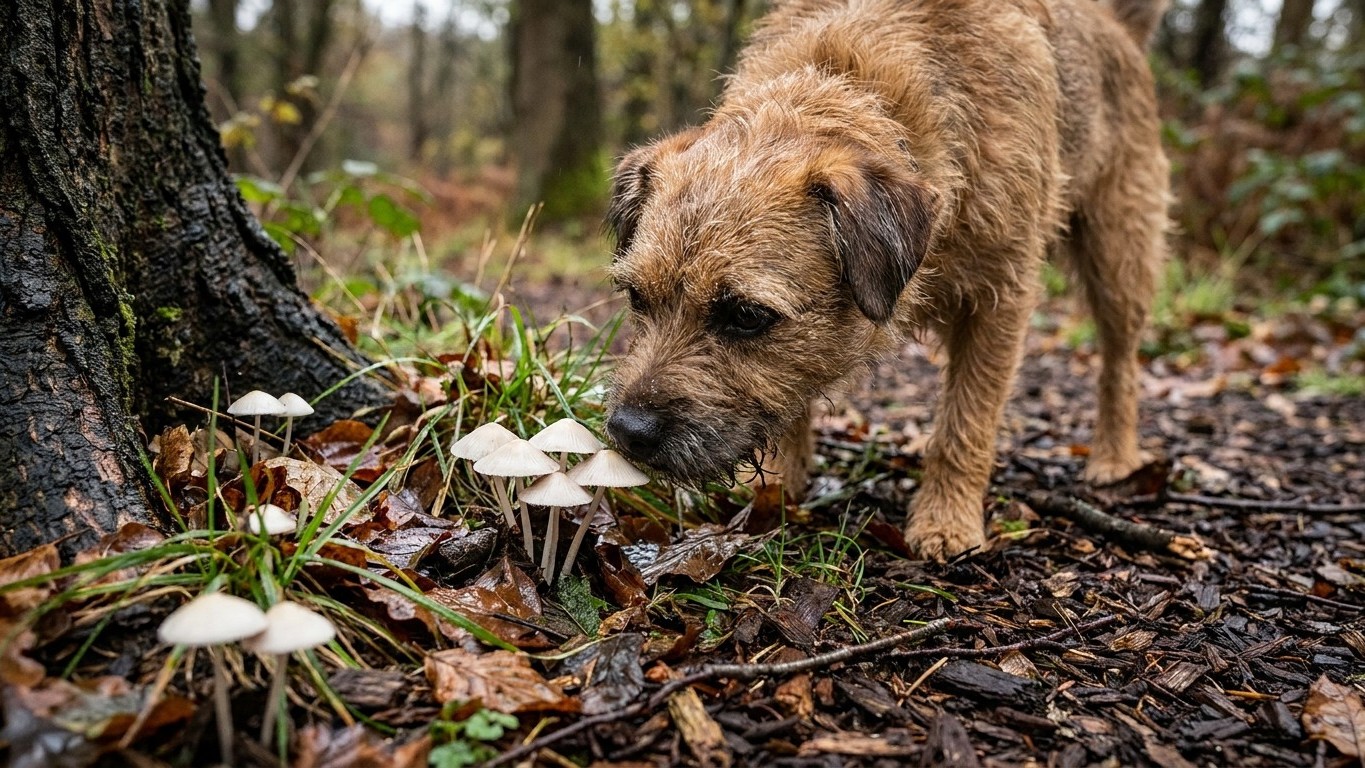 Les vétérinaires n’en peuvent plus de le répéter : ces quelques bouchées attrapées sous les arbres après la pluie suffisent à condamner le foie d’un chien en trois jours