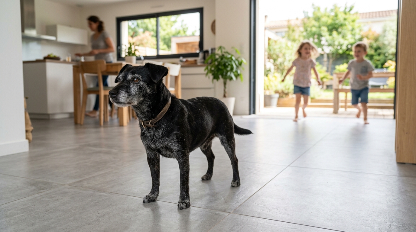 Mon Border Collie suivait les enfants du matin au soir dans la maison : le jour où le vétérinaire l’a vu faire, il m’a montré ce qu’il aurait fallu lui donner à la place