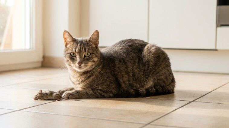 « Mon chat a rapporté une souris morte dans la cuisine » : au téléphone, le vétérinaire m'a demandé si un voisin traitait ...
