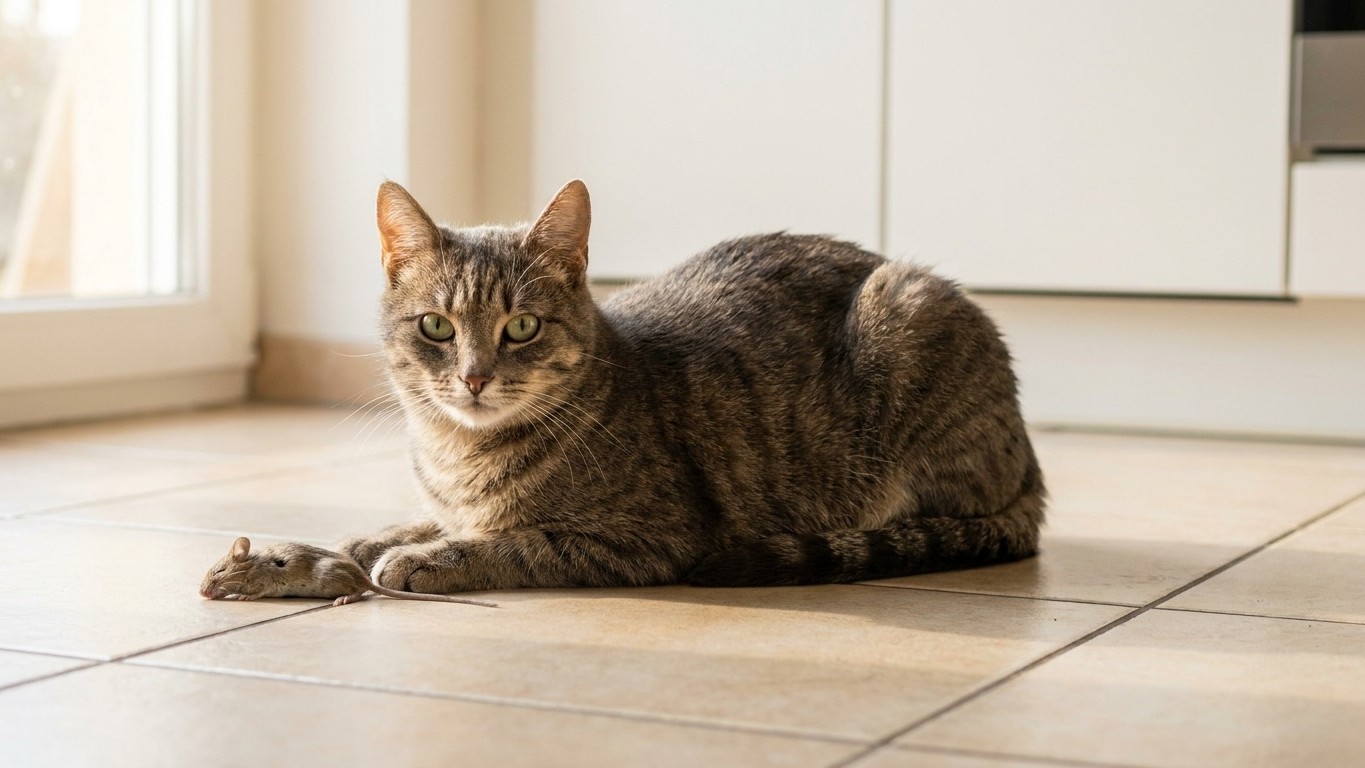 « Mon chat a rapporté une souris morte dans la cuisine » : au téléphone, le vétérinaire m’a demandé si un voisin traitait sa grange avant même de parler de symptômes
