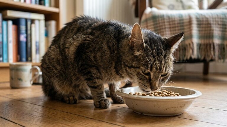 Si votre chat de plus de dix ans réclame sans arrêt et maigrit quand même, ce n'est pas la vieillesse : c'est ce qui s'emb...