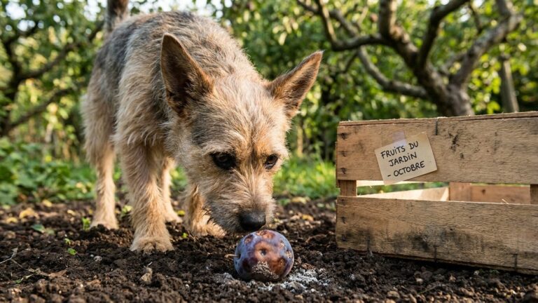 Si votre chien happe les fruits au sol au fond du jardin en septembre, ce n'est pas de la gourmandise : c'est ce qui se ca...
