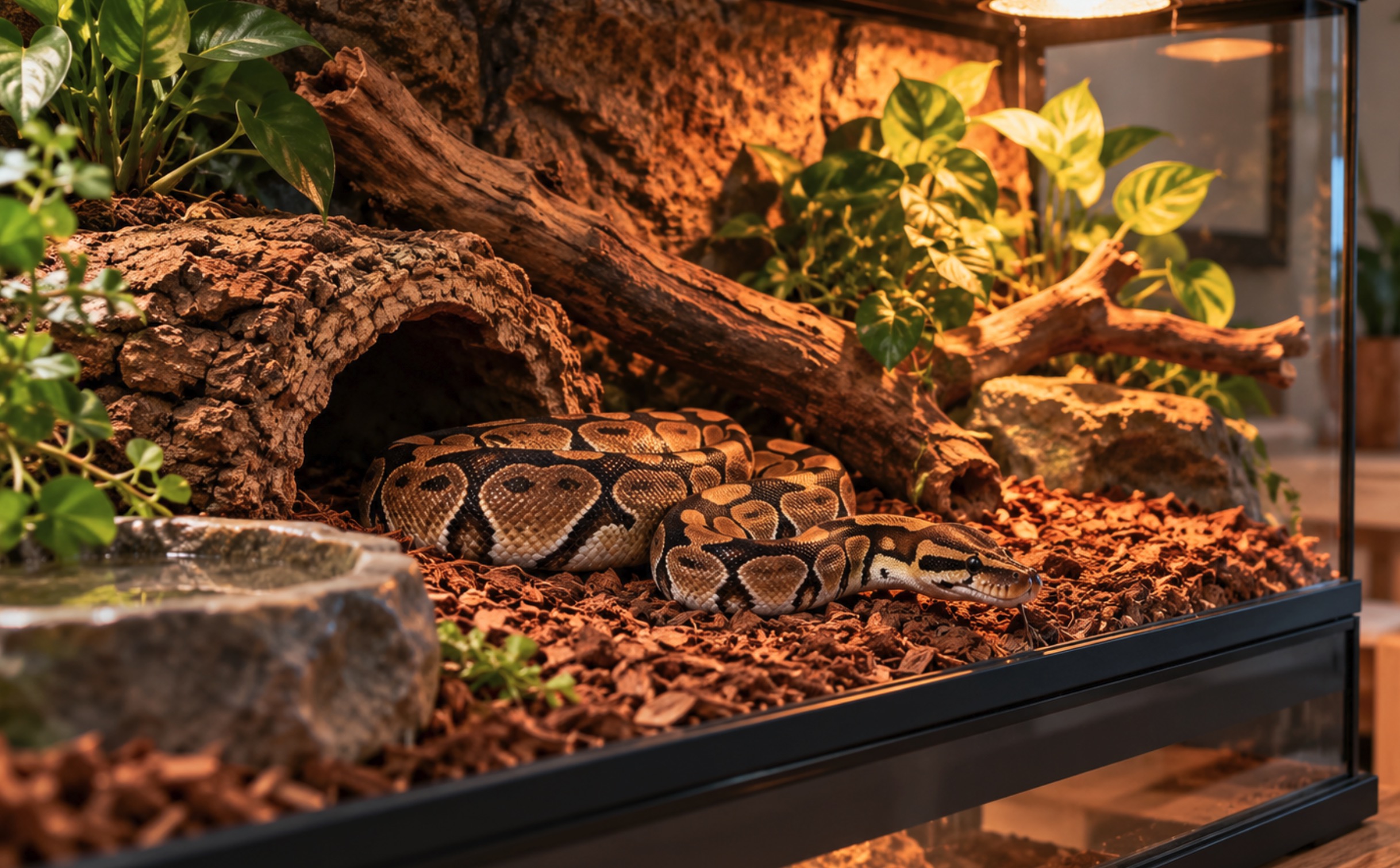 Pourquoi votre python royal refuse sa première souris après le changement de terrarium