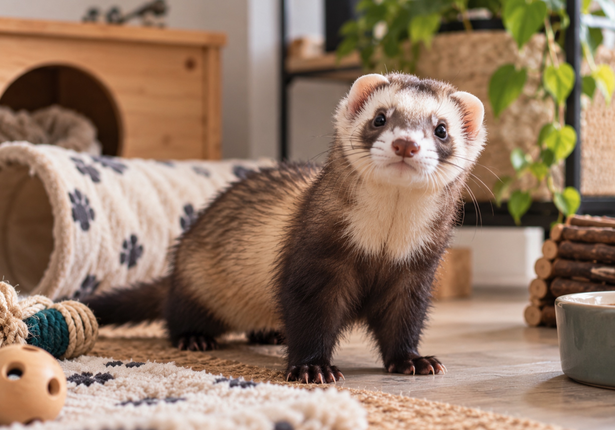 Pourquoi un lavage trop fréquent intensifie l'odeur du furet
