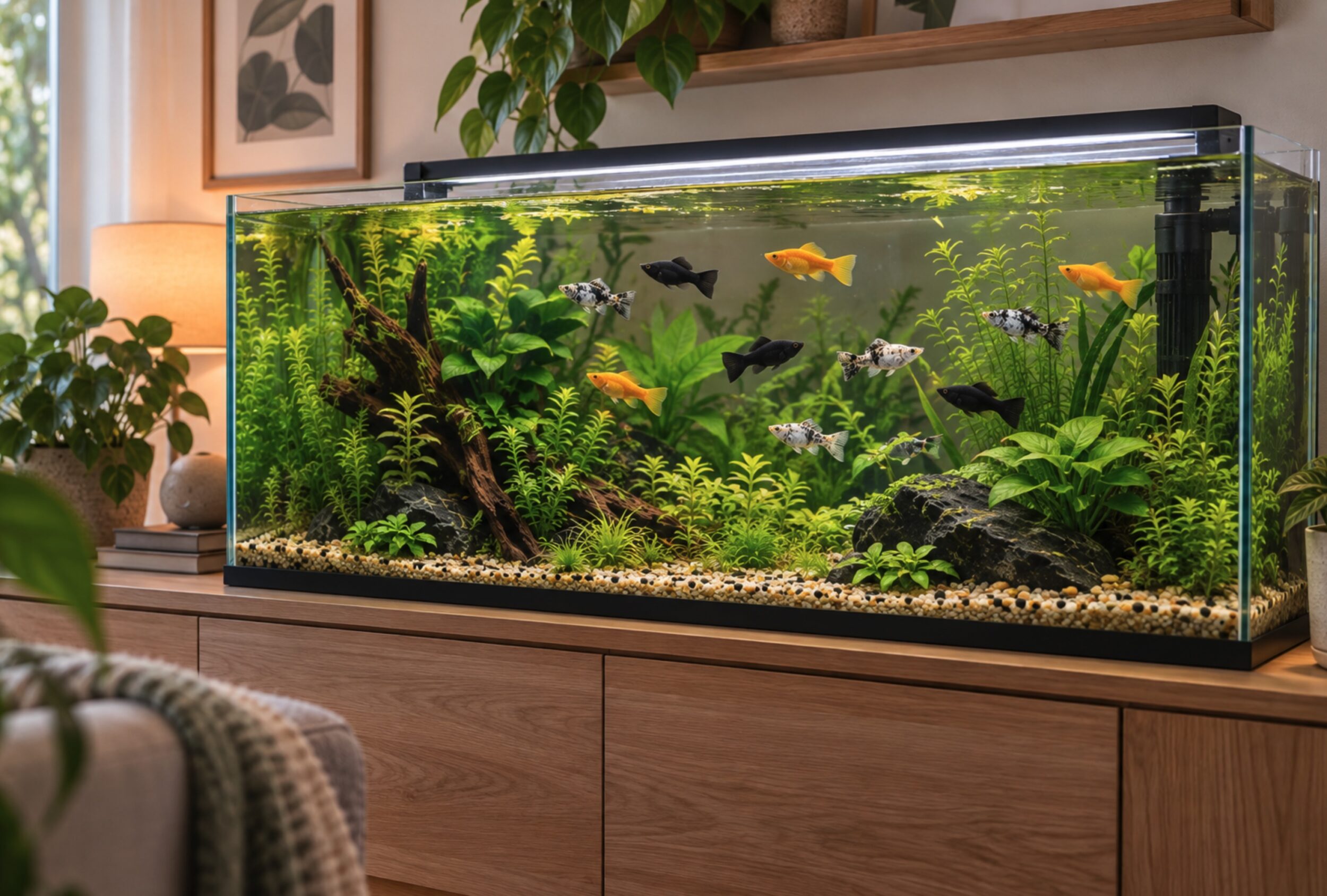 Le guppy n'est plus la seule star des premiers aquariums