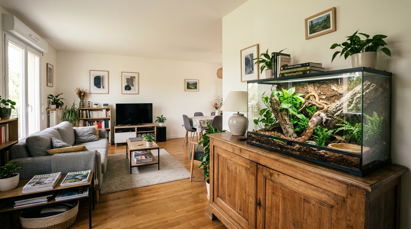 « Je pensais qu’un serpent n’entendait rien» : pourquoi l’endroit où vous avez posé le terrarium peut le stresser sans que vous le remarquiez